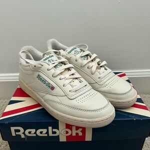 Reebok Club C 85 Sneakers: Cream